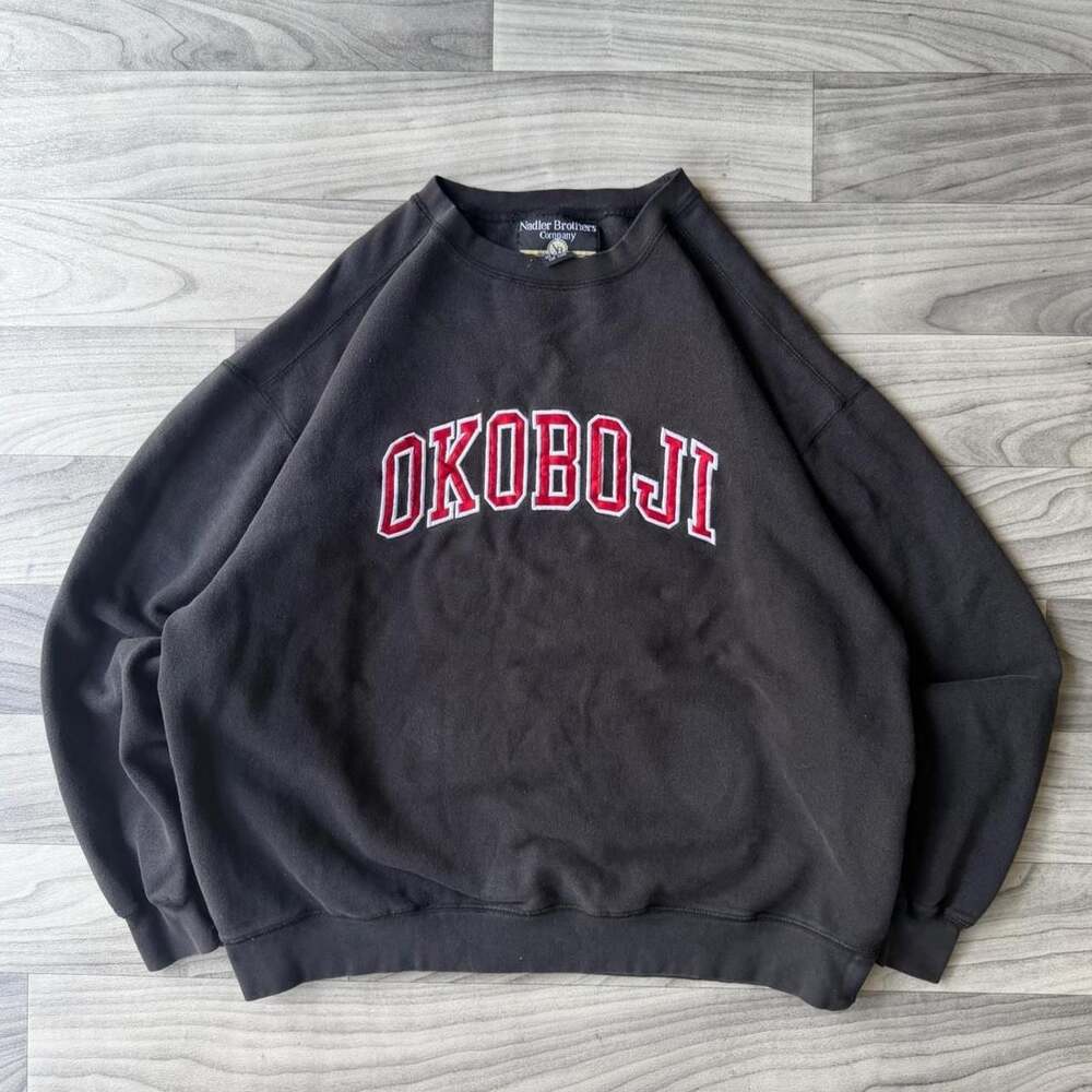 Nadler Brothers Company University of Okoboji Embroidered Crewneck Sweatshirt La